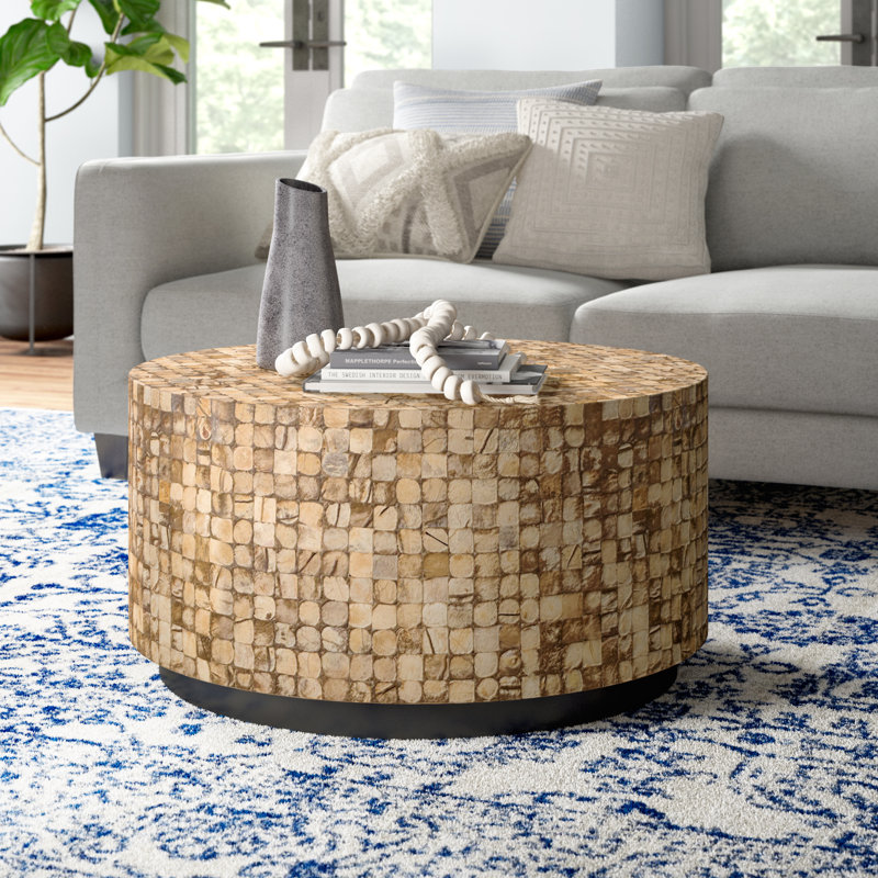 Joss & Main Drum Coffee Table & Reviews Wayfair